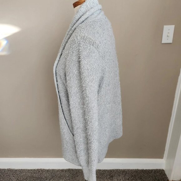 CHLOE + JASMINE Women’s Open Gray Cardigan Size L NWT - Picture 2 of 4
